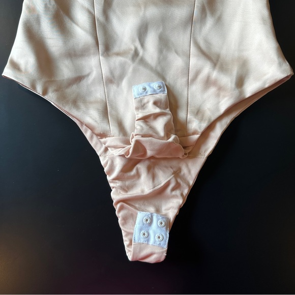 NWT ZARA Silk Bodysuit - Picture 4 of 9